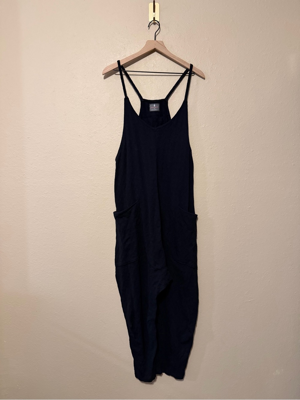 Free People Movement onsie textured black Size Medium